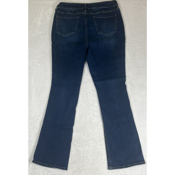 NYDJ Not Your Daughters Jeans Slim Bootcut LiftxTuck Blue Size 12 - Picture 5 of 10